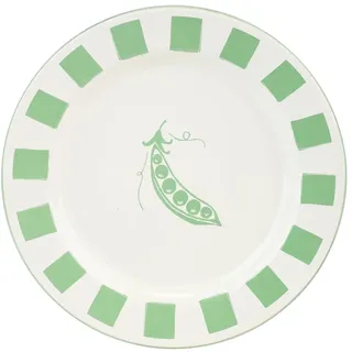 Talking Tables Emaille-Beilagenteller, 20 cm, Erbsenblumen, Metall, Picknickteller