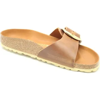 Birkenstock Madrid Big Buckle braun (38), Wohnung, Keine, Lässig