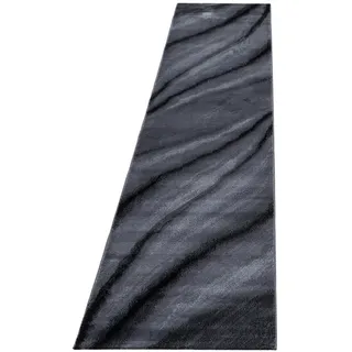 Ayyildiz Kurzflorteppich Miami 6630 Schwarz 80 cm x 300 cm