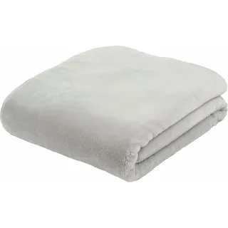 Gözze Premium Cashmere Feeling Kuscheldecke 180 x 220 cm Silber