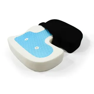 HJH Office Medisit I Sitzkissen 42 x 39 cm Schwarz