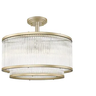 ZUMALINE Deckenleuchte 42 cm 5x E14 matt gold SERGIO C0528-05H-V6AC - Gold