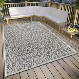 HANSE HOME Vanti Outdoor-Teppich 76 x 150 cm Beige/Grau