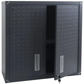 Mendler HWC-O52 Hängeschrank 77x77x31 dunkelgrau