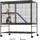Kleintierkäfig 92 x 58 x 100 schwarz