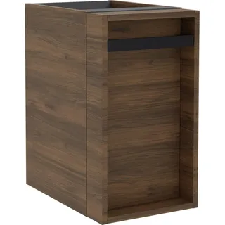 Salgar Schrankelement wandhängend ALLIANCE 300 mit Handtuchhalter Handtuchhalter mit zwei verdeckten Schubladen NUSSBAUM MAYA 300 x 540 x 450 mm