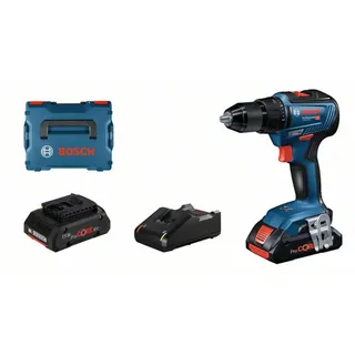 GSR 18V-55 Professional inkl. 2 x 4 Ah + L-Boxx 06019H5204