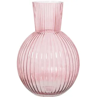 Alexandra House Living Vase, Rosa, Glas, 23 x 23 x 34 cm