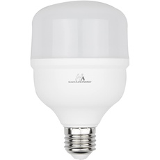 Maclean MCE302 CW LED-Glühbirne E27 Birne LED Leuchtmittel 200 Grad Lichtwinkel Hochleistung Lampe Energiesparlampe Glühlampe Ultrahell (Kaltweiß, 28W / 2940 Lumen)