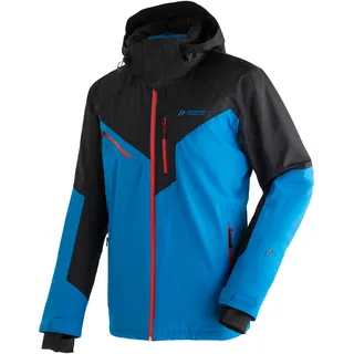 Maier Sports Pajares, Warme Herren Skijacke, Wasserdichte Winterjacke mit 2-Wege-Stretch, mTEX Wetterschutz und mTHERM für hohen Wärmerückhalt, PFC-frei, Blau, 56