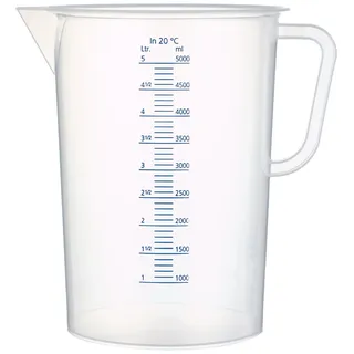Vitlab neoLab E-1626 Messbecher aus PP, 5000 mL