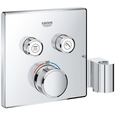 Bild von Grohtherm SmartControl Thermostat mit 2 Absperrventilen und integriertem Brausehalter (29125000)