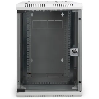 Digitus 10" und 482,6 19" mm Kombi-Wandgehäuse / Hellgrau