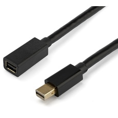 StarTech.com 1 m Mini DisplayPort Verlängerungskabel - 4K x 2K Video - Mini DisplayPort Stecker zu Buchse Verlängerungskabel - mDP 1.2 Extender Kabel (MDPEXT3)