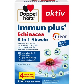 Doppelherz Aktiv Immun plus Echinacea Depot Tabletten 120 St.