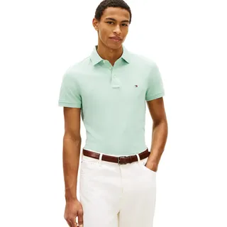 Tommy Hilfiger 1985 Slim Kurzarm-Poloshirt Crushed Mint XXL