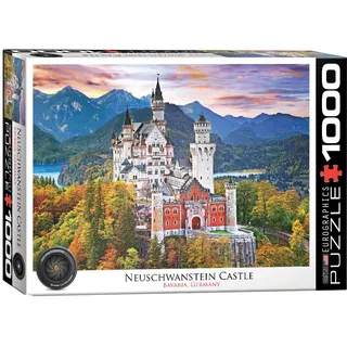 EuroGraphics 1000 Teile - Schloss Neuschwanstein in Deutschland 6000-0946 mehrfarbig