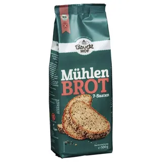 Bauckhof Mühlenbrot 7-Saaten Bm. glutenfrei 500 g