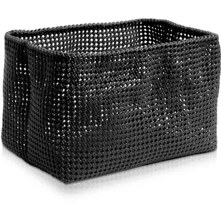 Möve Tube 16,5x28x18cm - Metalldraht, Kunststoff black Schwarz