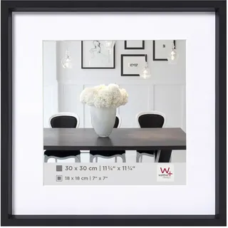 walther + design Steel Style schwarz 20x20 cm 2er Set