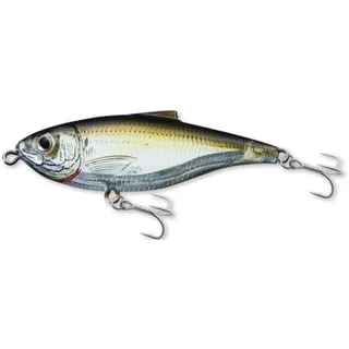 LIVE TARGET Koppers Sardine Scaled Salzwasser-Köder, 8,9 cm, Suspend, Ghost/Amber