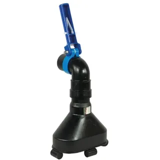 Absaugglocke ca. 20x10 zur Reinigung von Kiesflächen, oval