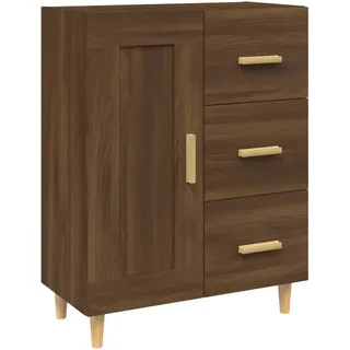 vidaXL Sideboard 69,5 x 90 x 34 cm Braun / Eiche