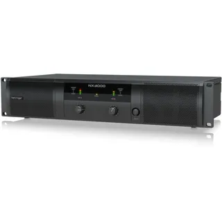 Behringer NX3000 Ultraleichter 3000-Watt-Class-D-Leistungsverstärker mit SmartSense-Lautsprecherimpedanzkompensation