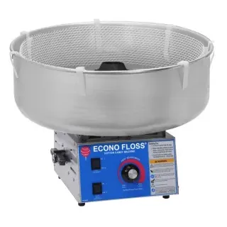 Neumärker Zuckerwattemaschine Econo Floss, Ø 65 cm, Professionelle Zuckerwattemaschine für schnelle Portionenproduktion, Maße (B x L x H): 660 x 660 x 440 mm