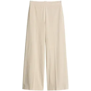 Marc OPolo Samthose Model Margo wide aus Organic Cotton-Stretch, linen beige