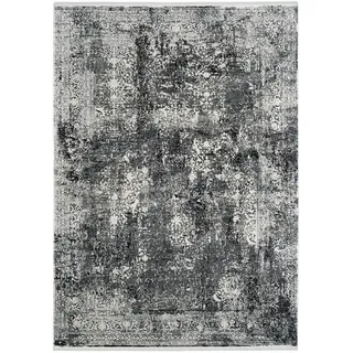Dieter Knoll Läufer , Dunkelgrau , Textil , Abstraktes , rechteckig , 80x200 cm , Oeko-Tex® Standard 100 , für Fußbodenheizung geeignet, rutschfest, in verschiedenen Größen erhältlich, für Hausstauballergiker geeignet, antistatisch, pflegeleicht, strapazierfähig, reißfest , Teppiche und Böden, Teppiche, Teppichläufer, Läufer