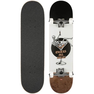 Globe G1 Excess 8.0" - White/Brown