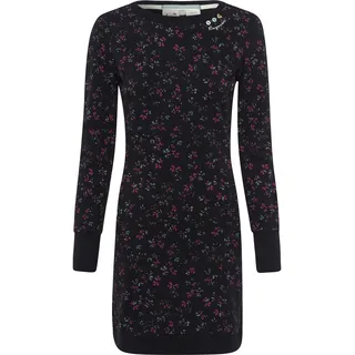 Ragwear Sweatkleid »MENITA O«, im Mille-Fleur All Over-Print Ragwear black 1010 S (36)