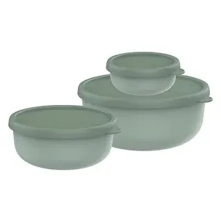 Mepal Kaffeebehälter rund nordic sage 0,25 l 3-teiliges Set
