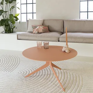 Spinder Design Couchtisch »DALEY«, Couchtisch aus Stahl orange