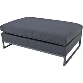 Garden Pleasure YARA Gartenhocker 140 x 49 x 89 cm grau