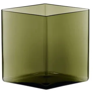 Iittala 1015574 Vase,moosgrün, 205 x 180 mm