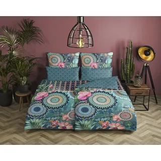 HIP Bettwäsche-Set Valdez Satin, + Petrol