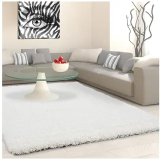 Ayyildiz Teppiche Hochflor-Teppich »Life Shaggy 1500«, rechteckig, 30 mm Höhe, Langflor, uni, große Farbauswahl, robust, auch als Läufer und in rund, beige