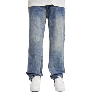 DADA Urban Loose Fit Jeans mit Coin Design Größe: 30W / 32L - Blau