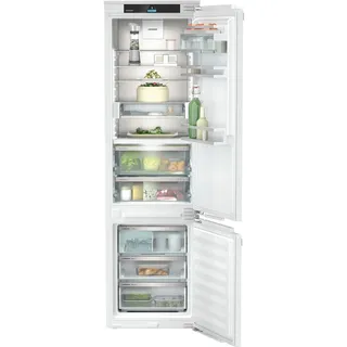 Liebherr Kühl-Gefrier-Kombination , Weiß , Metall, Kunststoff, Glas , 3 Schublade(n),2 Schublade(n) Schubladen , C , 55.9x193.8x54.6 cm , LED-Innenbeleuchtung, Warneinrichtung bei geöffneter Tür, No-Frost, Warneinrichtung bei Temperaturanstieg, Temperaturanzeige, Super-Kühlen, Super-Gefrieren, Urlaubsschaltung , Küchen, Küchenelektrogeräte, Kühlschränke & Gefrierschränke, Kühl- & Gefrierkombination