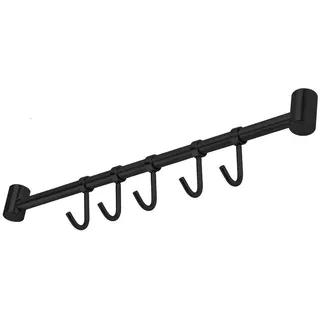 Intirilife Küchen Hakenleiste Küchenstange Wandhalterung