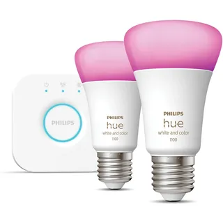 Philips LED-Birne 11W E27 1100 lm warmweiß 2 St.