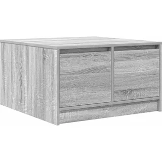 vidaXL Couchtisch mit Schubladen Grau Sonoma 70,5x70x40 cm - Grau