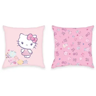 Herding Zierkissen , Multicolor , Katze , Füllung: Schaumstoff , 40x40 cm , Oeko-Tex® Standard 100 , formstabil , Heimtextilien, Wohntextilien, Kissen, Zierkissen