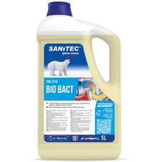 Bio Bact Abflussreiniger, zur Behandlung und Entfettung von Abflüssen, Rohrleitungen und Sekten – 5 kg
