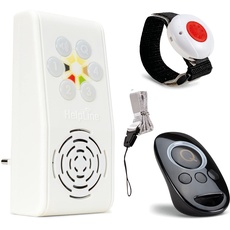 HelpLine 230 Sicherheitspakete: Hausnotruf mit Notruf Sendern für die häusliche Pflege, Pflegeruf Paket 1