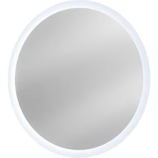 Rund Spiegel Led Bad Spiegel Badezimmerspiegel mit Beleuchtung Badspiegel - Weiß