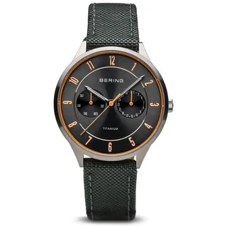 BERING Titanium Collection Chronograph Textil 39 mm 11539-879