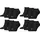 Sneaker Socken 12 Paar Schwarz 35-38
